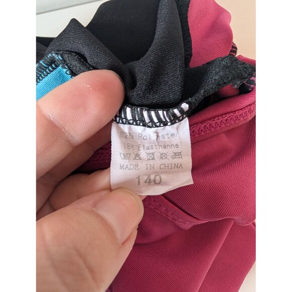 Set Of 2 Gymnastics Leotards Girls Size 140 - Picture 4 of 7